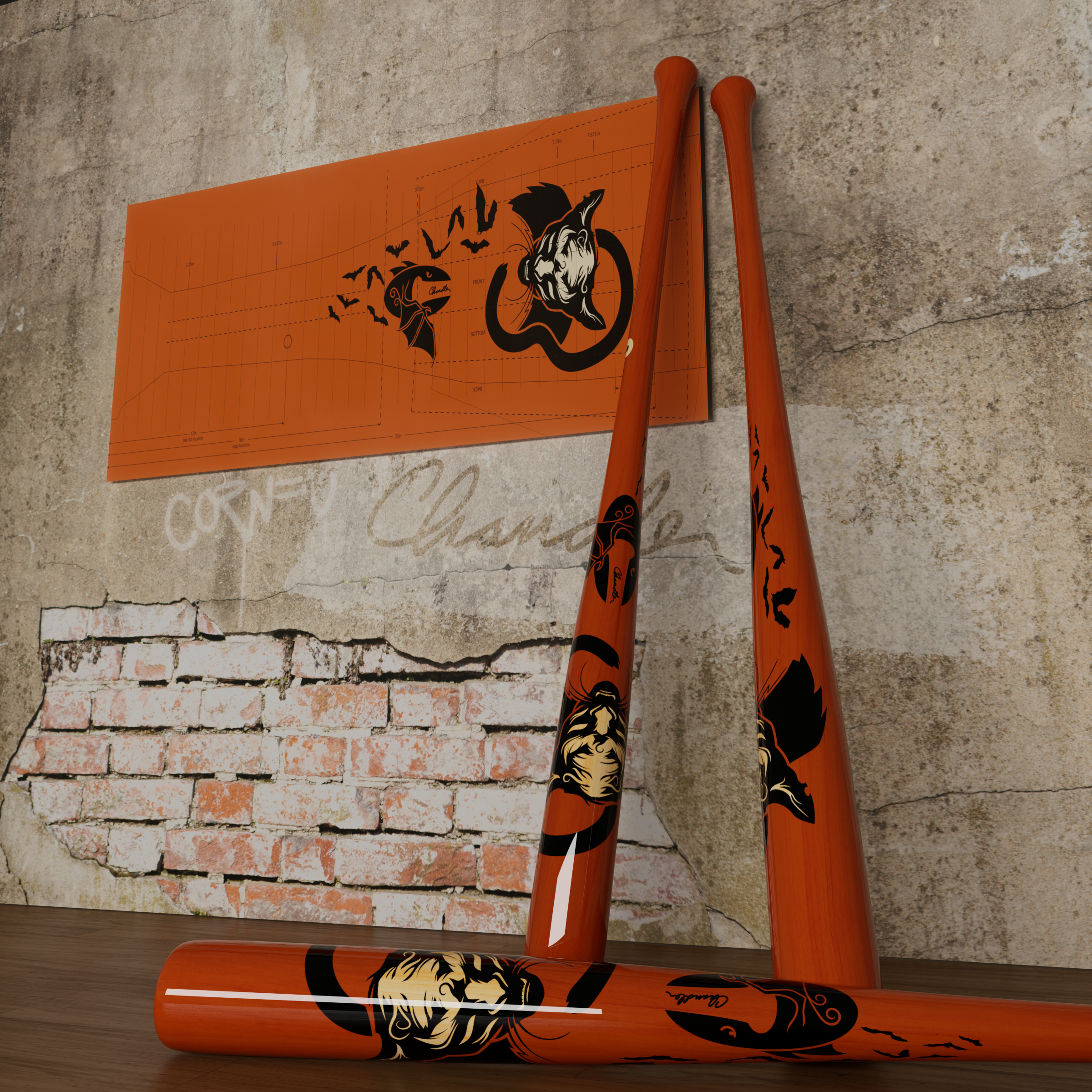 Black Cat | Limited Edition Chandler Bat