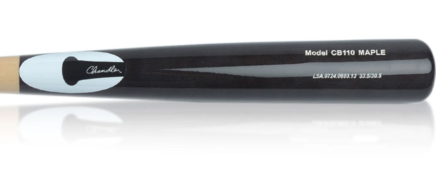 CB110 Custom Pro Wood Bat Model Chandler Bats