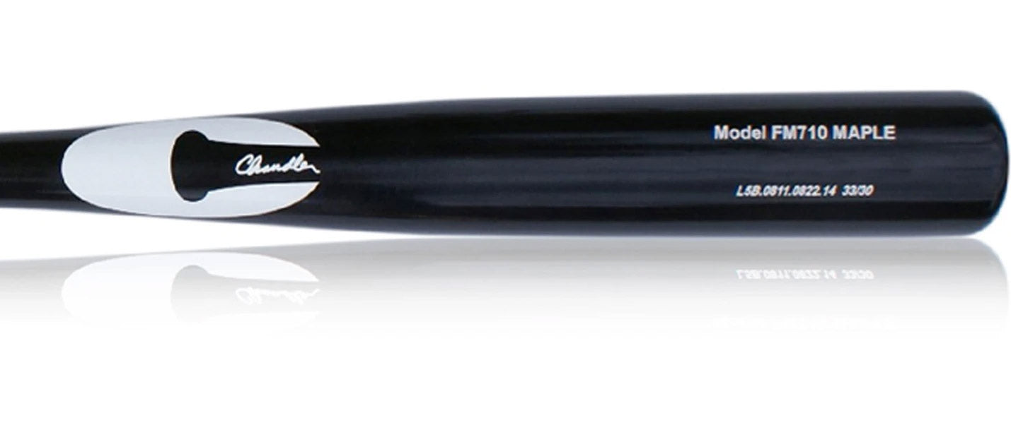 FM710 Custom Pro Wood Bat Model | Chandler Bats